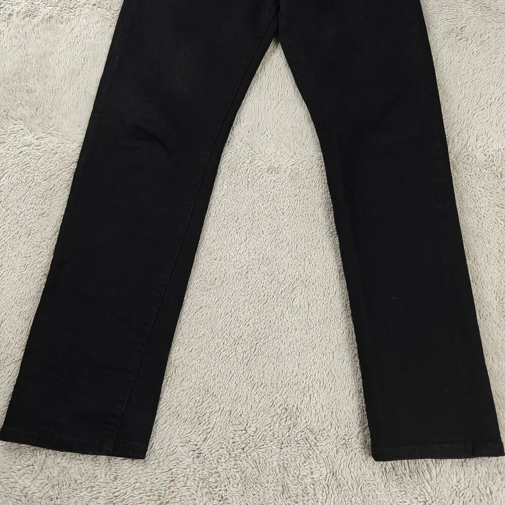Levi's 502 Black Jeans Men's 30x32 Slim Fit